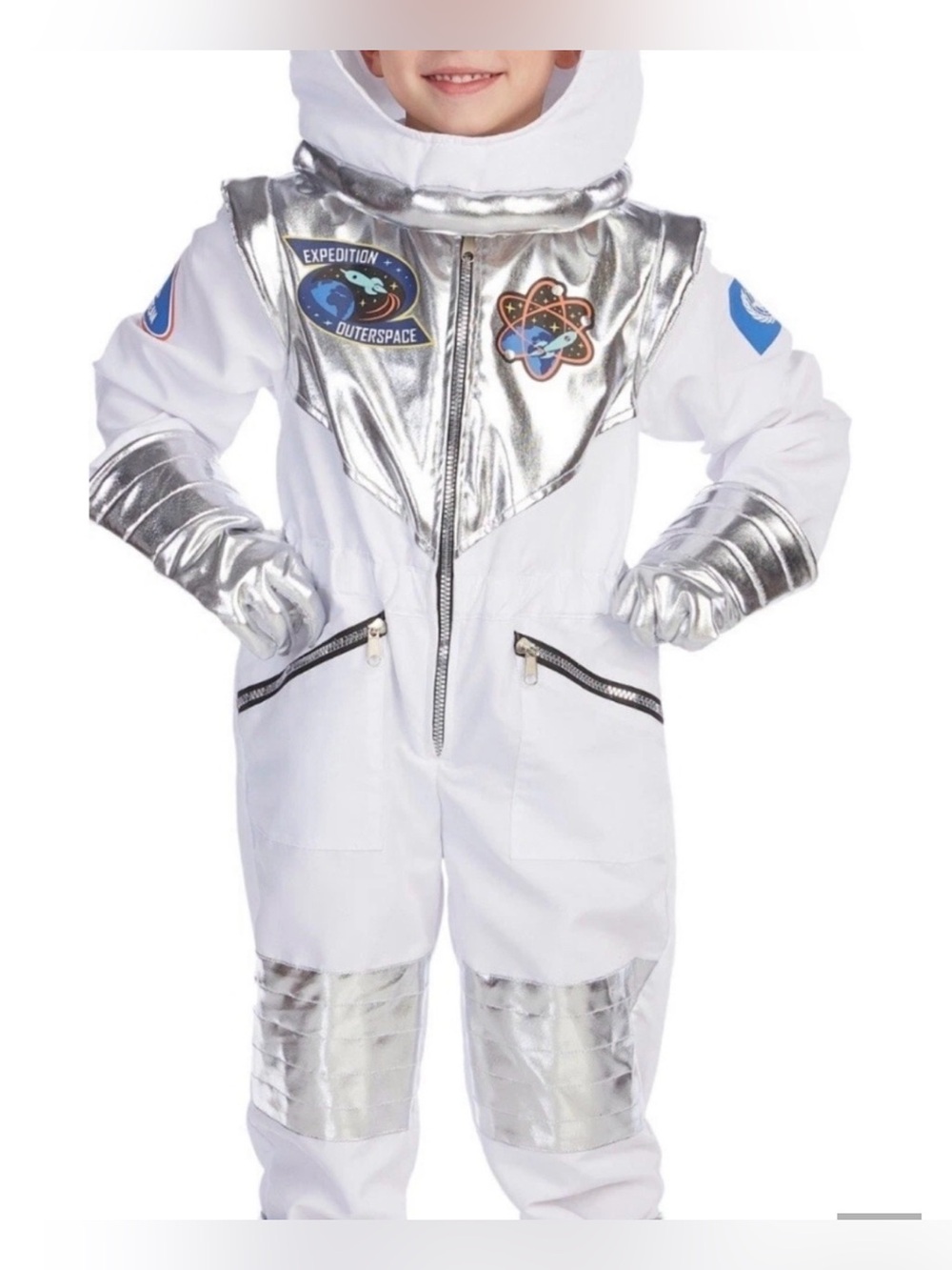 Kids Astronaut Halloween Costume (Size: 3-4 Years)